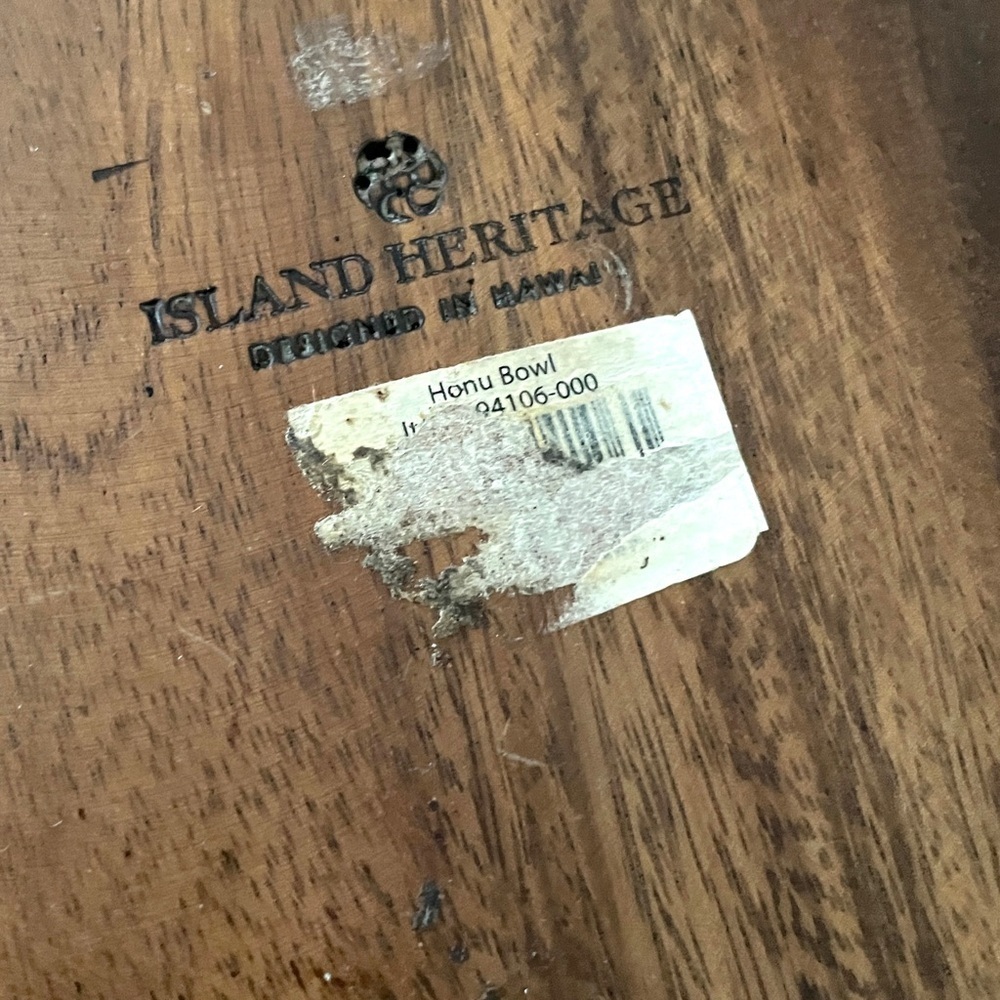 Island Heritage Wooden Turtle Decor - Picture 7 of 8